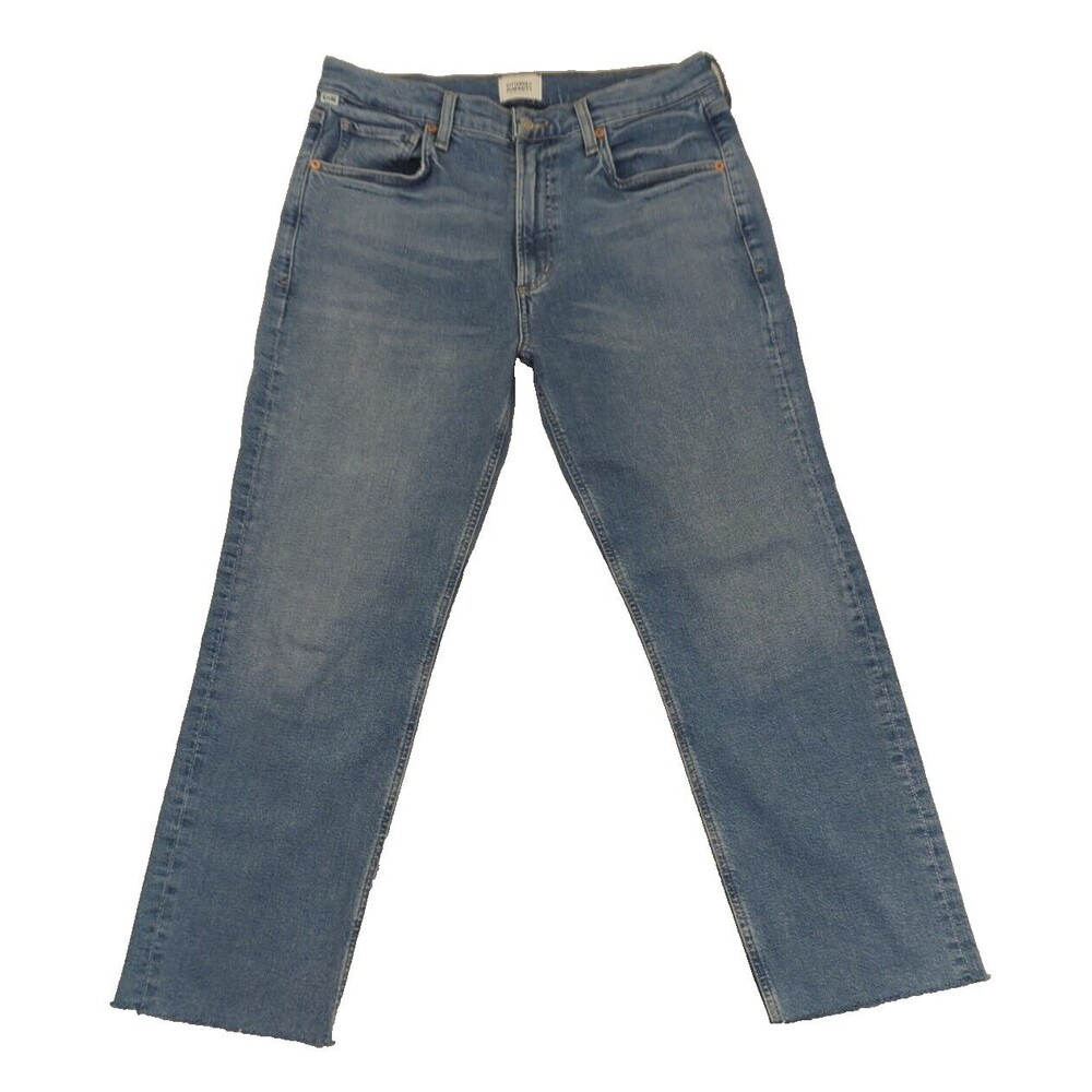 Citizens of Humanity Womens Jeans Sz 29 Daphne Crop Organic Cotton Stovepipe